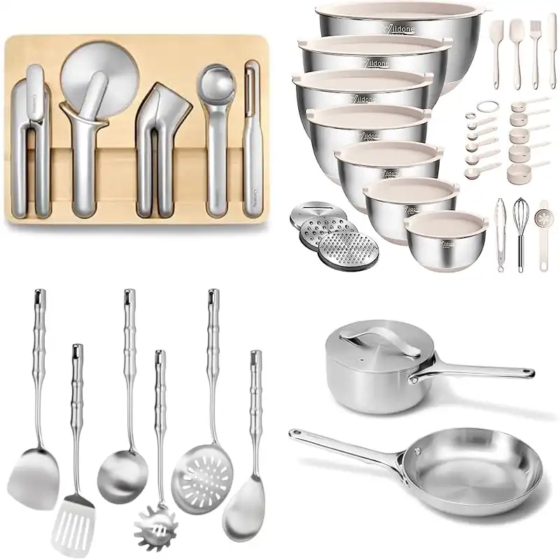 10 Best Stainless Steel Kitchen Tools for Easy Cooking