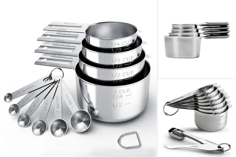 Detailed view of 10 Best Stainless Steel Measuring Cup Sets for Perfect Cooking