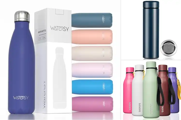 Detailed view of 10 Best Stainless Steel Travel Bottles: Stay Cool & Hot