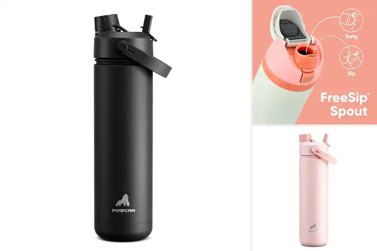 Detailed view of 10 Best Straw Spout Water Bottles: Hydration on the Go
