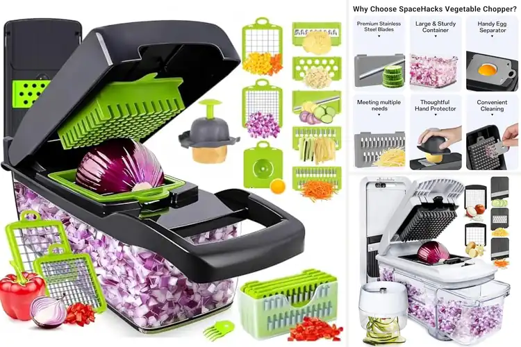 Detailed view of 10 Best Time-Saving Veggie Choppers: Slice Prep Time
