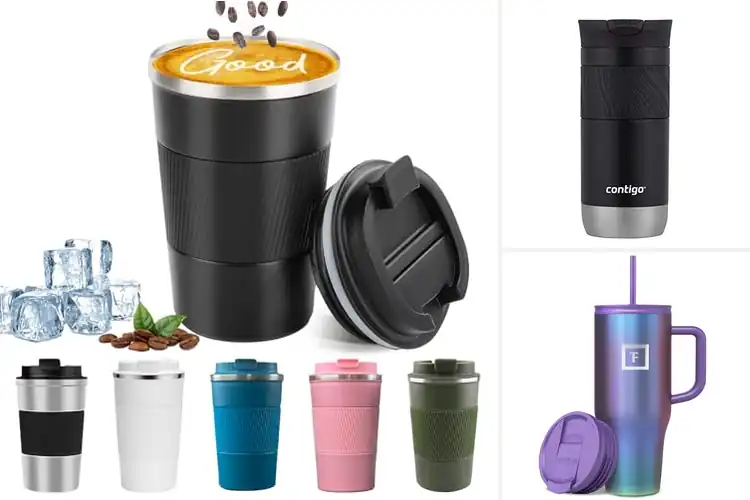Detailed view of Best Travel Coffee Mug For Hot And Cold