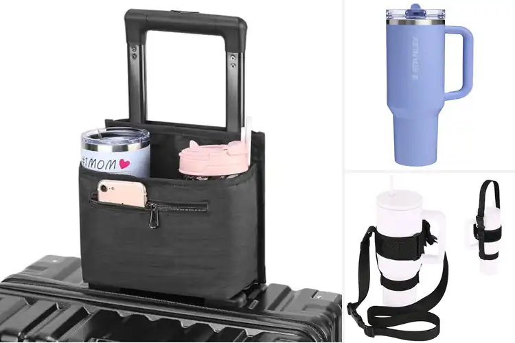 Detailed view of Best Travel Cup Holder Compatible Tumblers