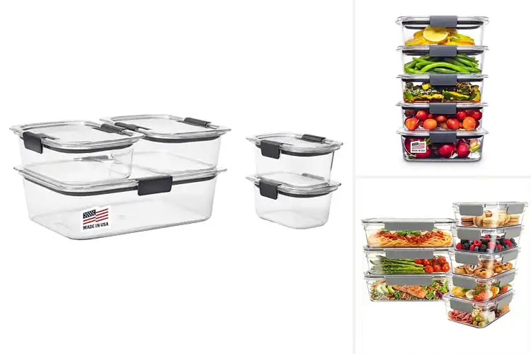 Detailed view of Best Tritan Crystal-Clear Food Storage Containers