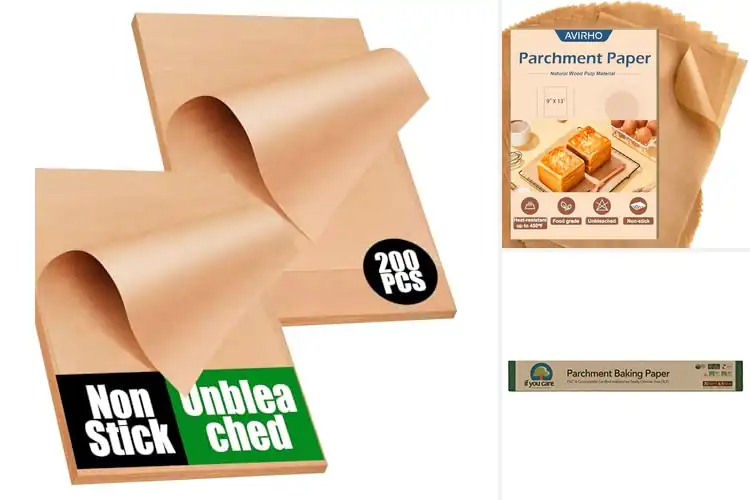 Detailed view of Best Unbleached Parchment Paper Sheets
