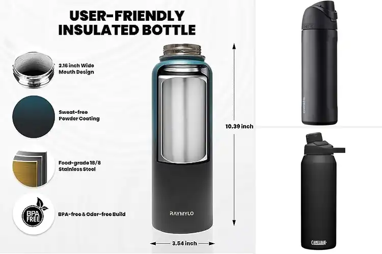Detailed view of 10 Best Vacuum Insulated Water Bottles: All-Day Cold