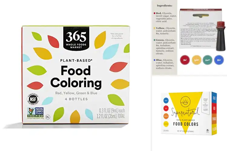 Detailed view of Best Vegan Food Colorings: Vibrant & Healthy Baking