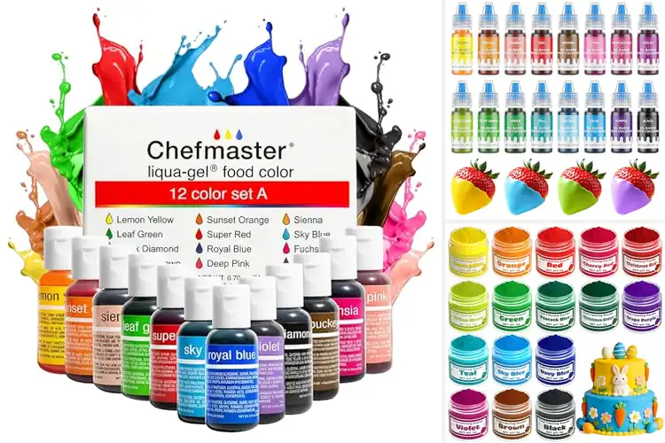 Detailed view of Best Vibrant Food Colors