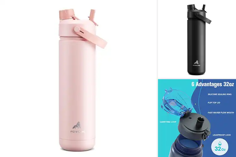 Detailed view of 10 Best Water Bottles with Leak Proof Lids: No Spills