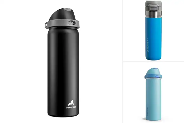 Detailed view of Best Water Bottles With Push-Button Lid