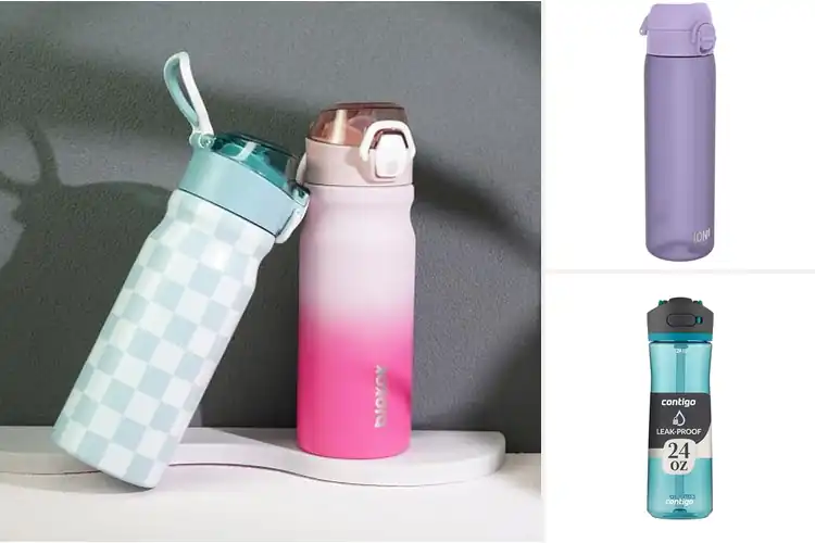 Detailed view of 10 Best Water Bottles with Spout and Lock for Zero Leaks