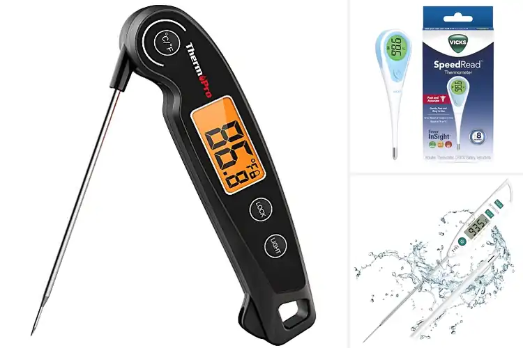 Detailed view of 10 Best Water-Resistant Digital Thermometers for Reliable Cooking