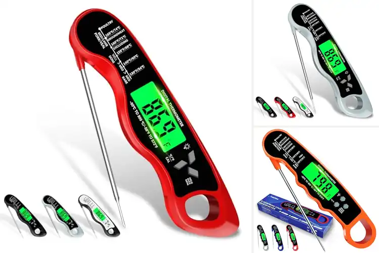 Detailed view of Best Waterproof Digital Thermometers IP67
