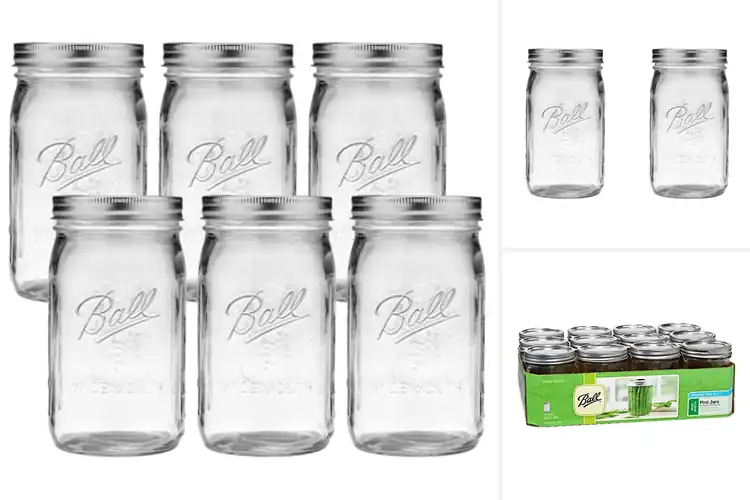 Detailed view of 10 Best Wide Mouth Mason Jars: Top picks for fresh preserves