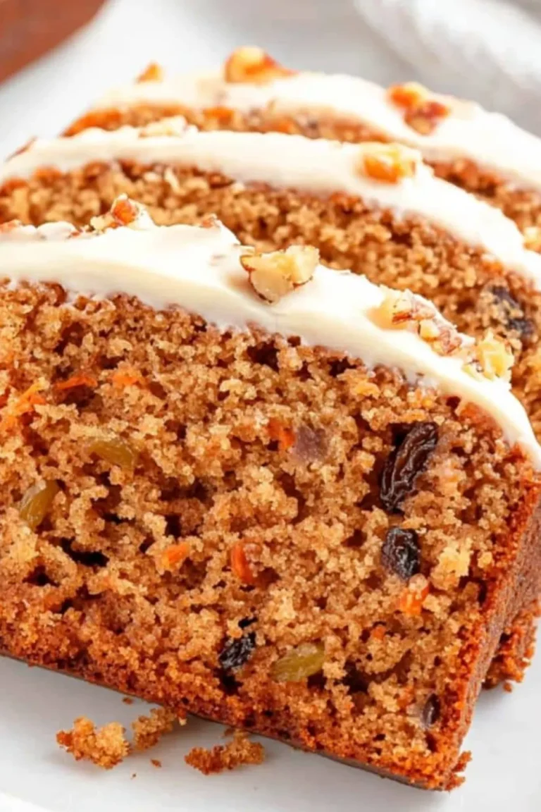 Carrot Cake Bread with Cream Cheese Frosting Photo
