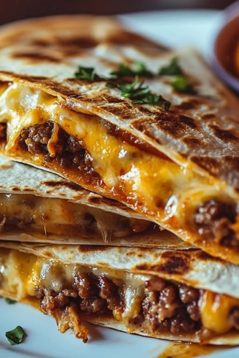 Cheeseburger Quesadillas Photo