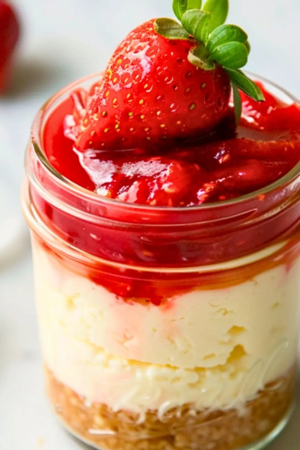 Cheesecake in a Jar Photo