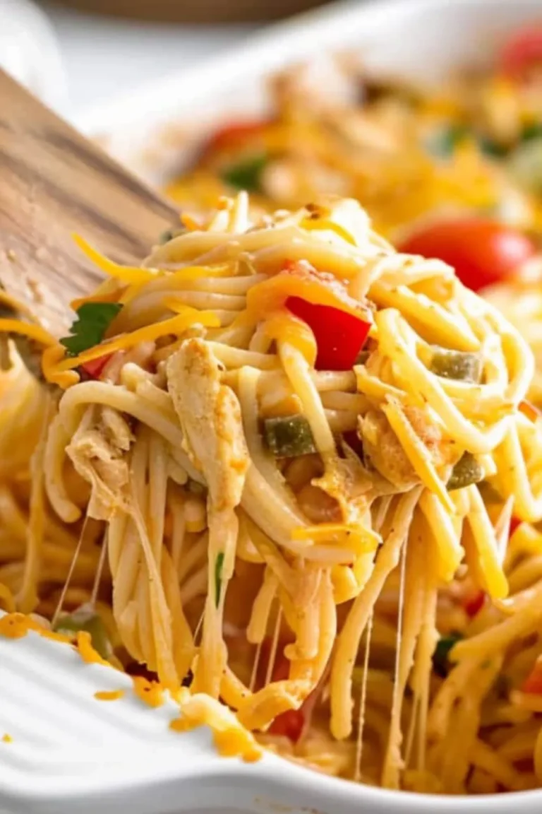 Chicken Spaghetti Casserole Photo