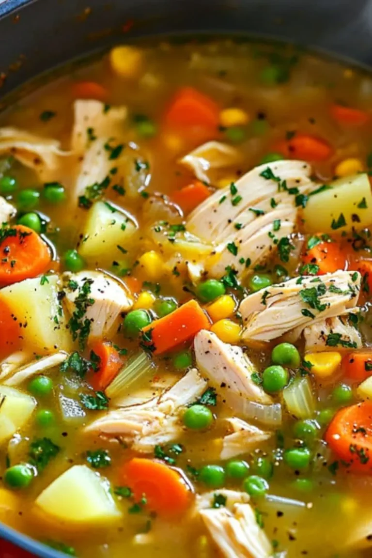 Chicken Vegetable Soup Photo