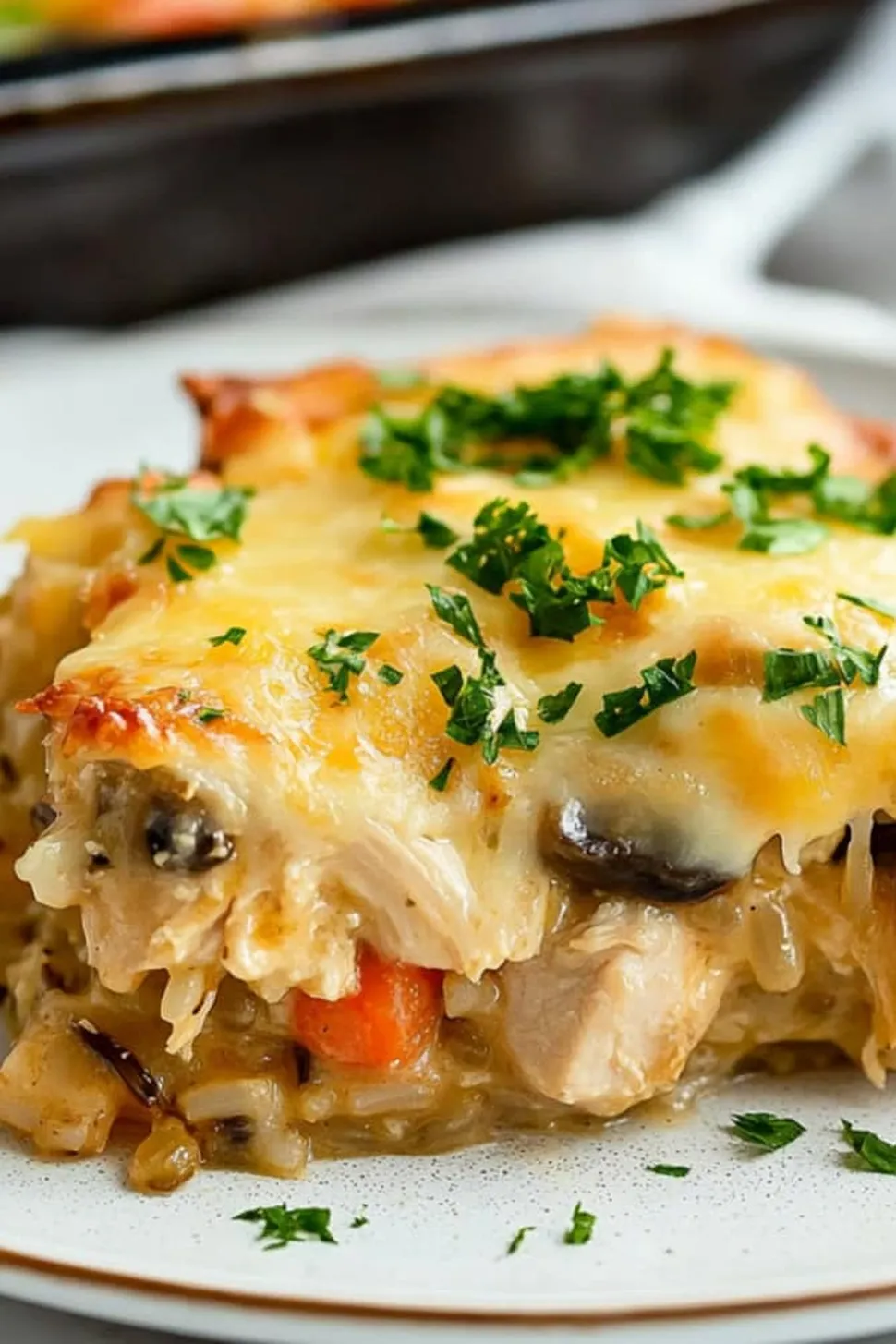 Chicken Wild Rice Casserole Photo