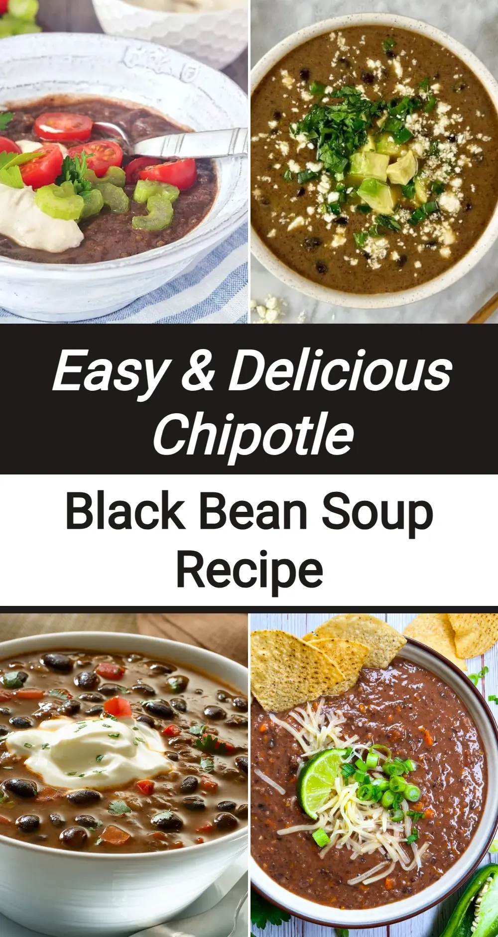 Photo of Chipotle Black Bean Soup Recipe