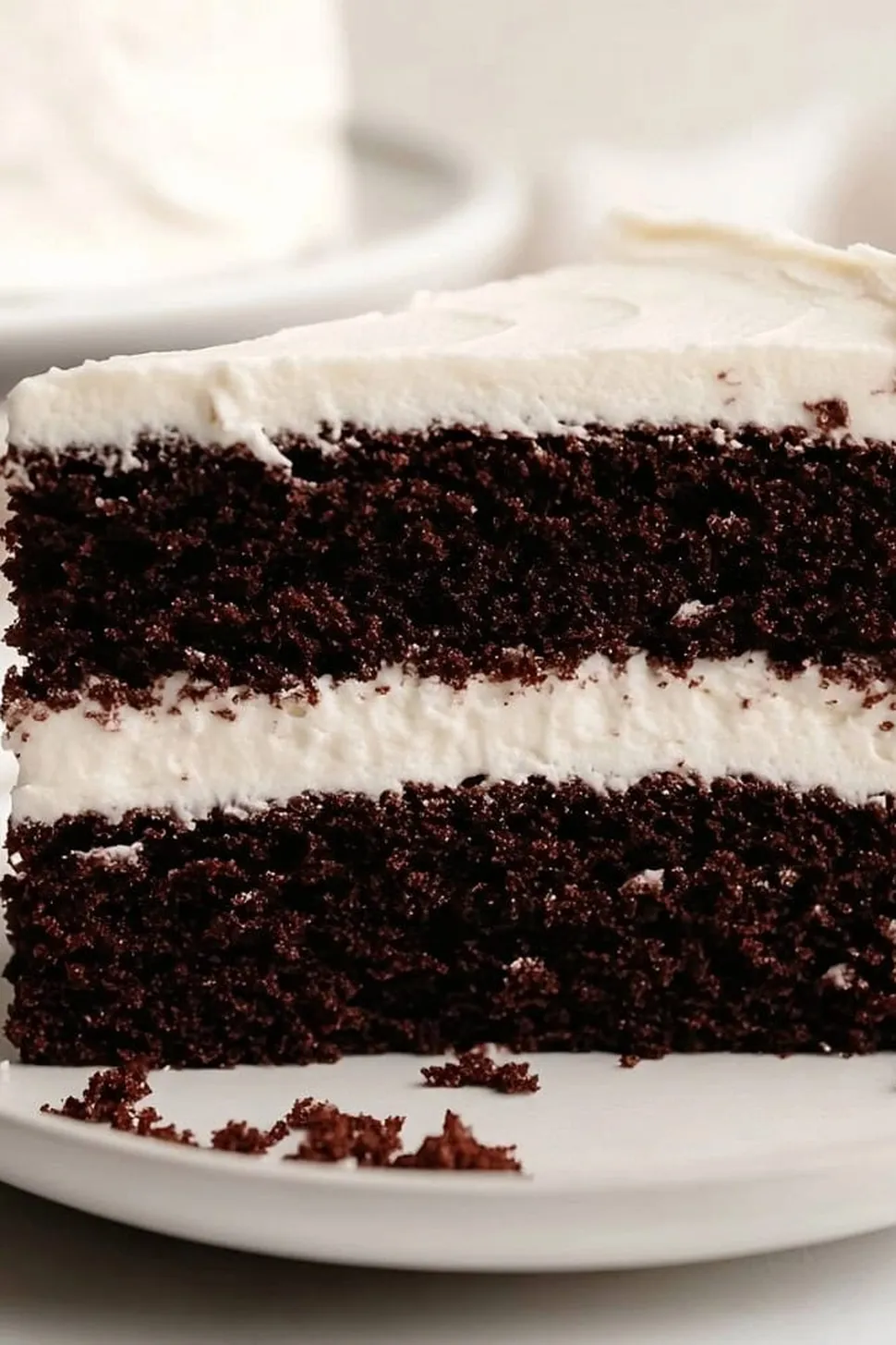 Chocolate Cake with Cream Cheese Frosting Photo