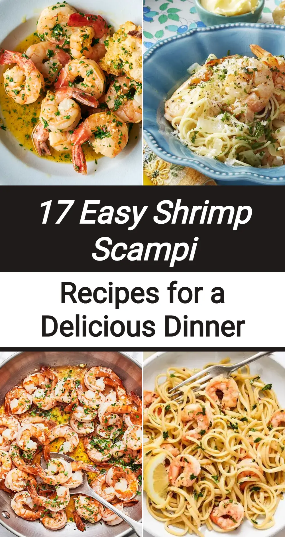 Photo of Classic Shrimp Scampi Recipe (Easy Dinner)