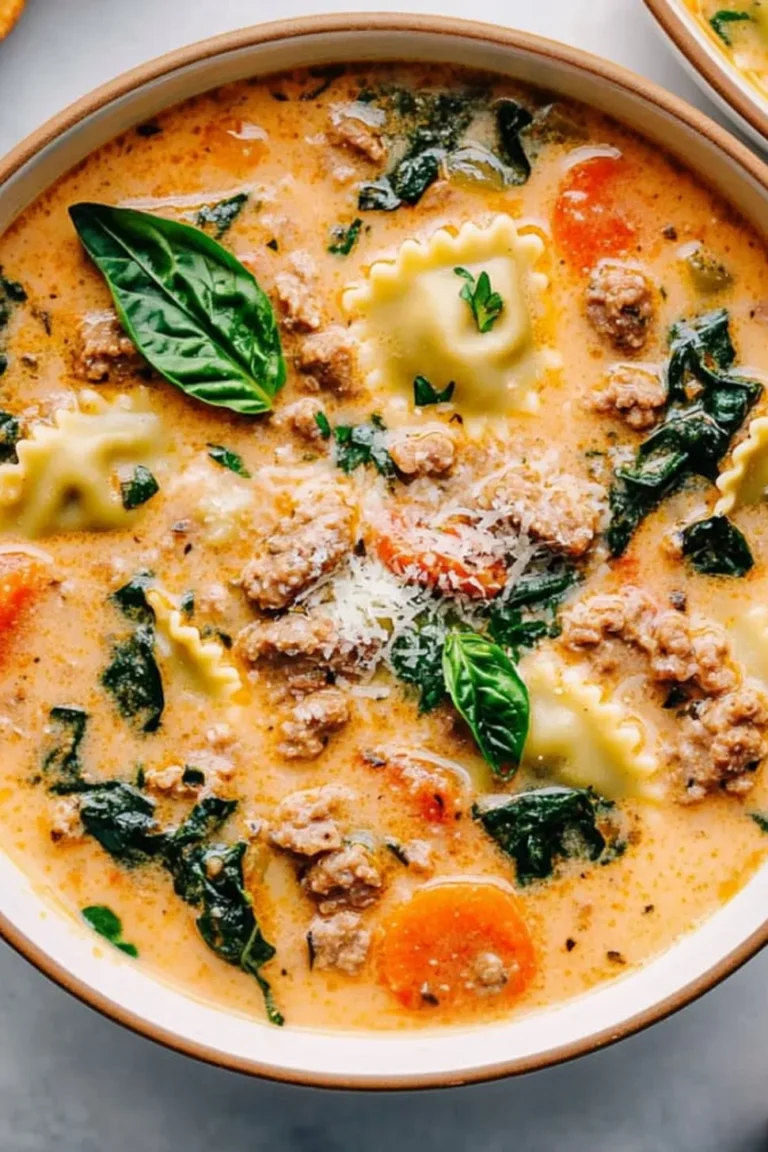 Creamy Ravioli Soup Photo