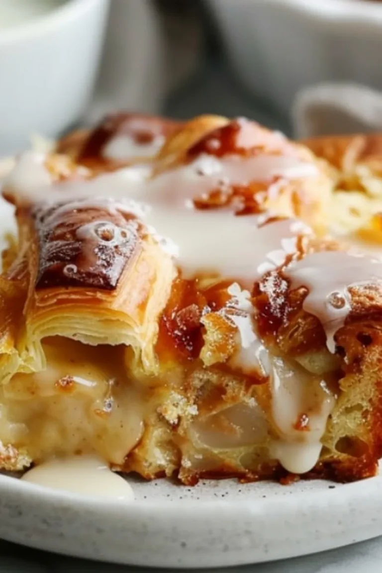 Croissant Bread Pudding Photo