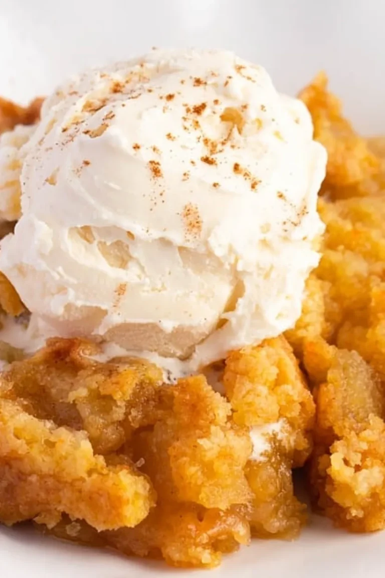 Easy Apple Dump Cake Recipe Photo