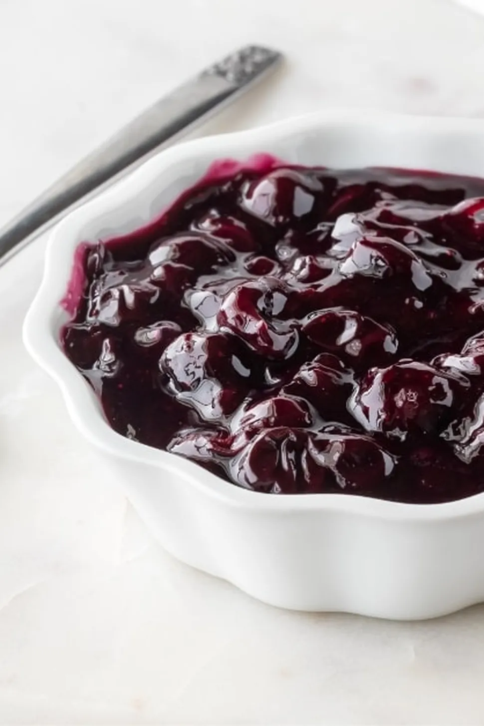 Easy Homemade Blueberry Sauce Recipe Photo
