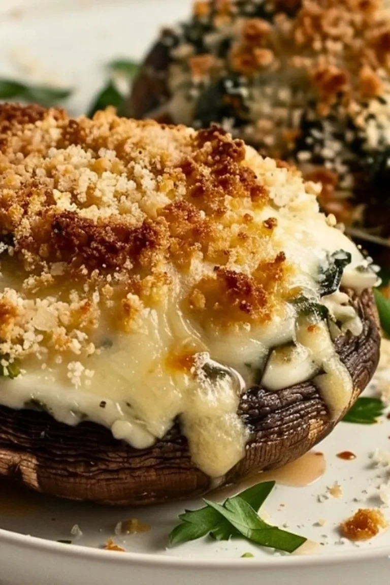 Easy Stuffed Portobello Mushrooms Recipe Photo