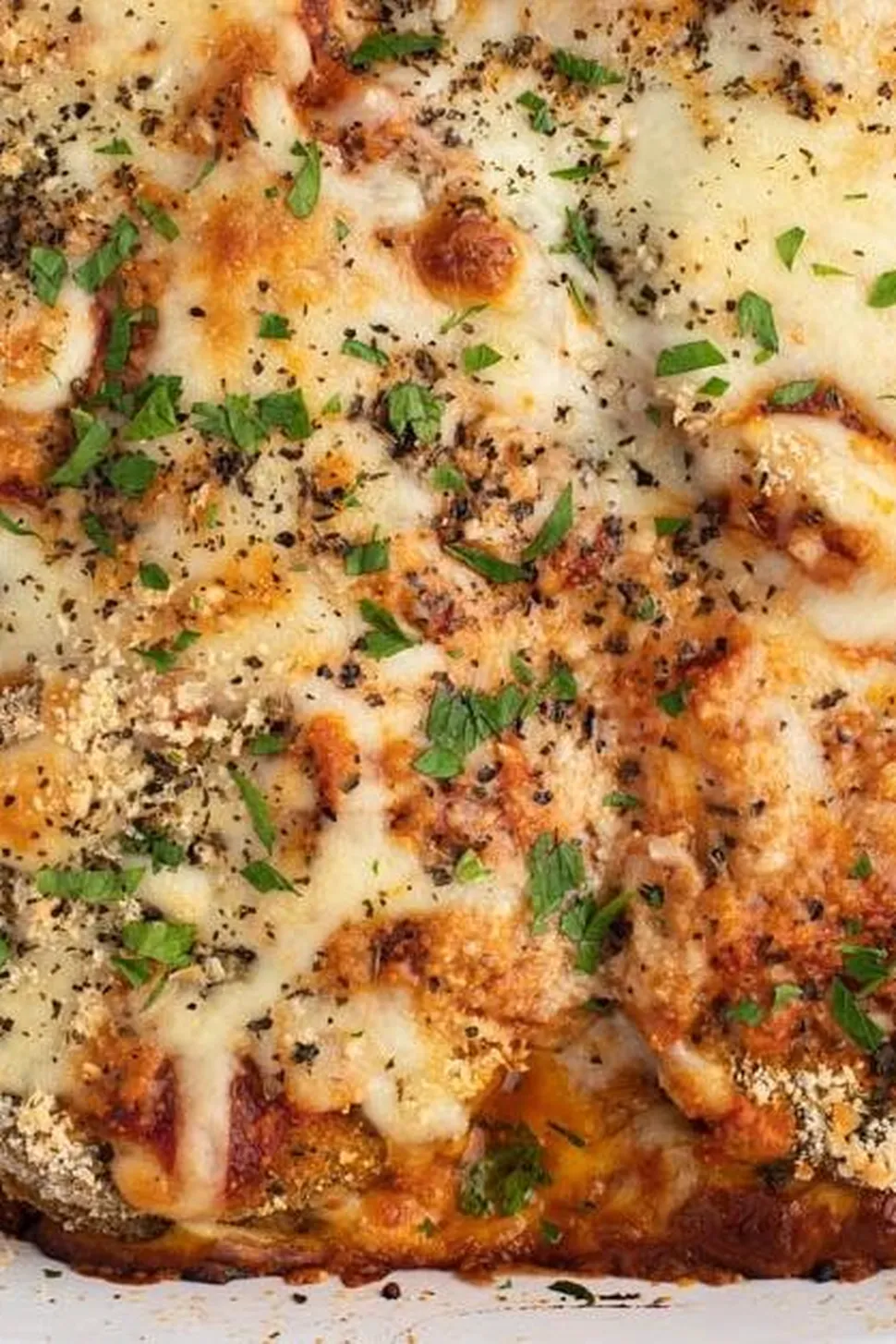 Eggplant Parmesan (Baked Recipe) Photo