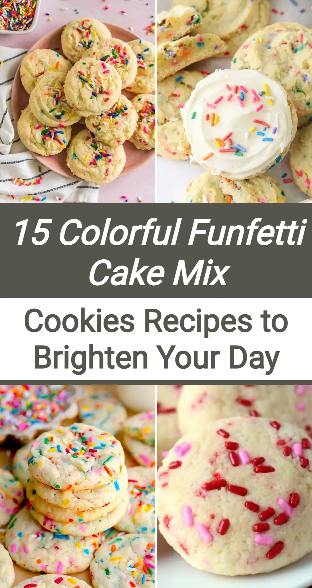 Photo of Funfetti Cake Mix Cookies