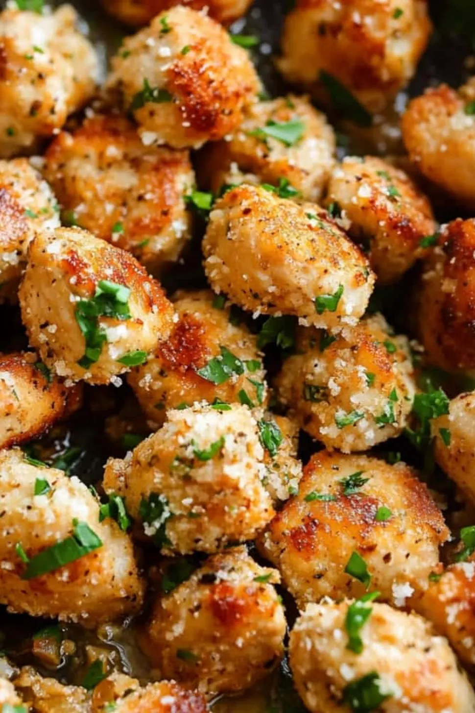 Garlic Parmesan Chicken Bites Photo