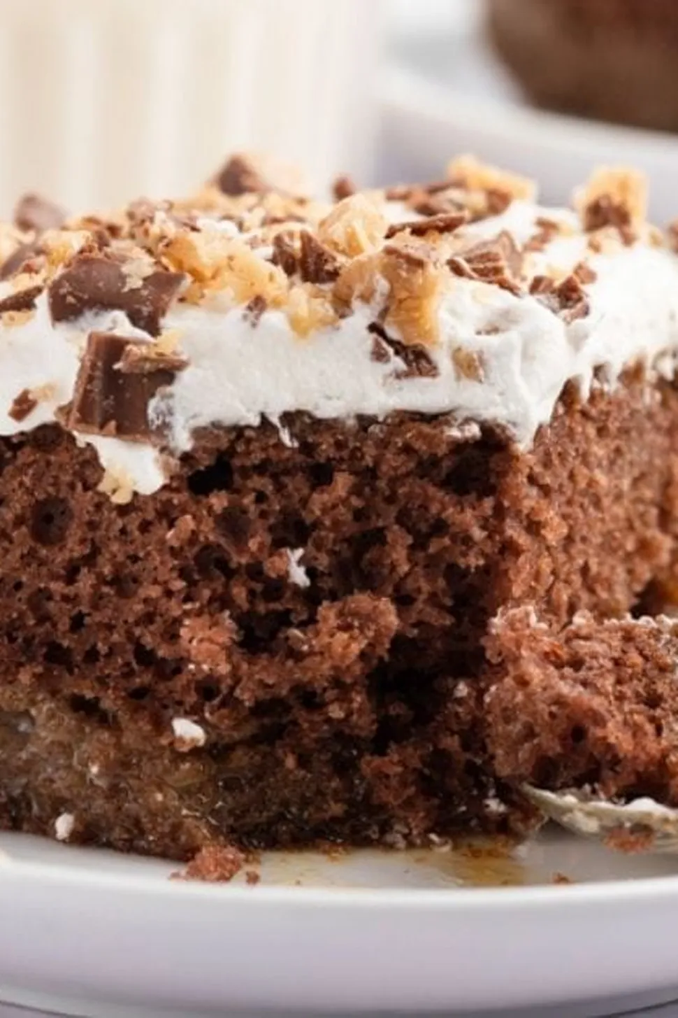 Heath Bar Cake(Easy Dessert Recipe) Photo