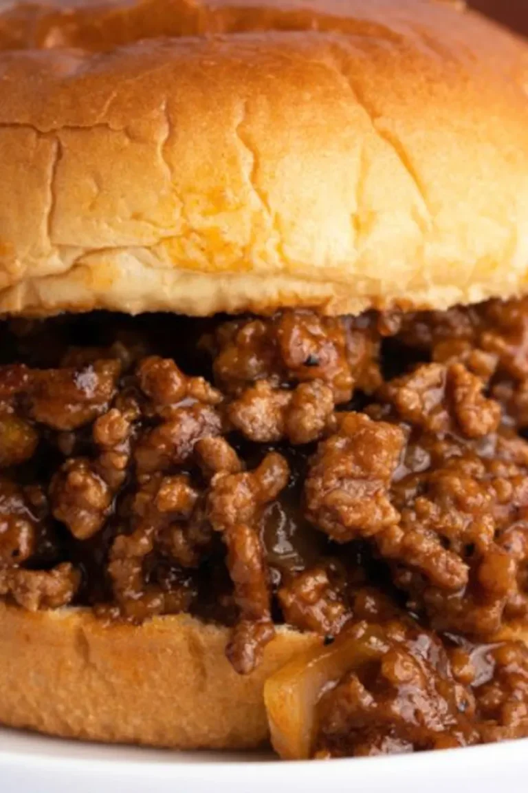 Homemade Sloppy Joes Photo