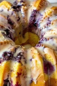 Lemon Blueberry Pound Cake Photo