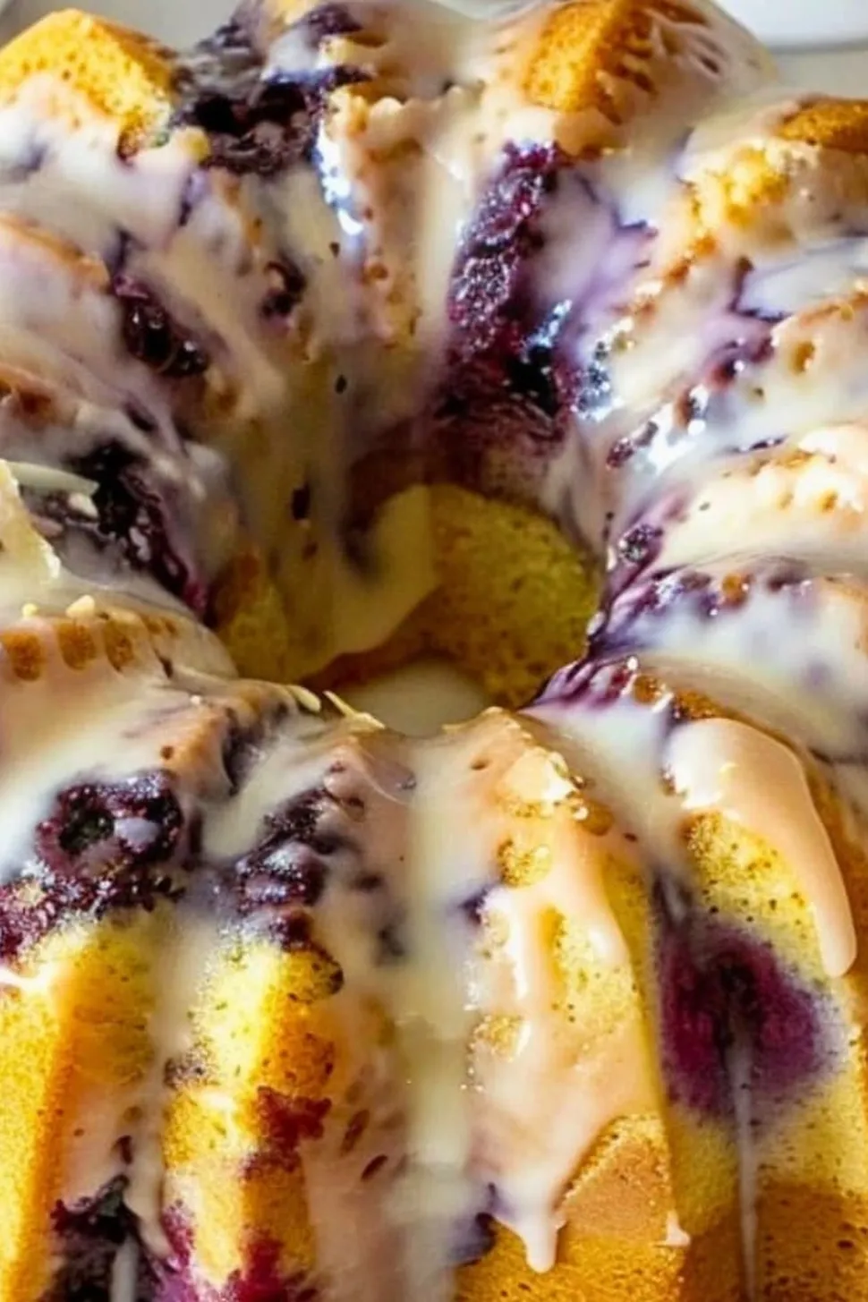 Lemon Blueberry Pound Cake Photo