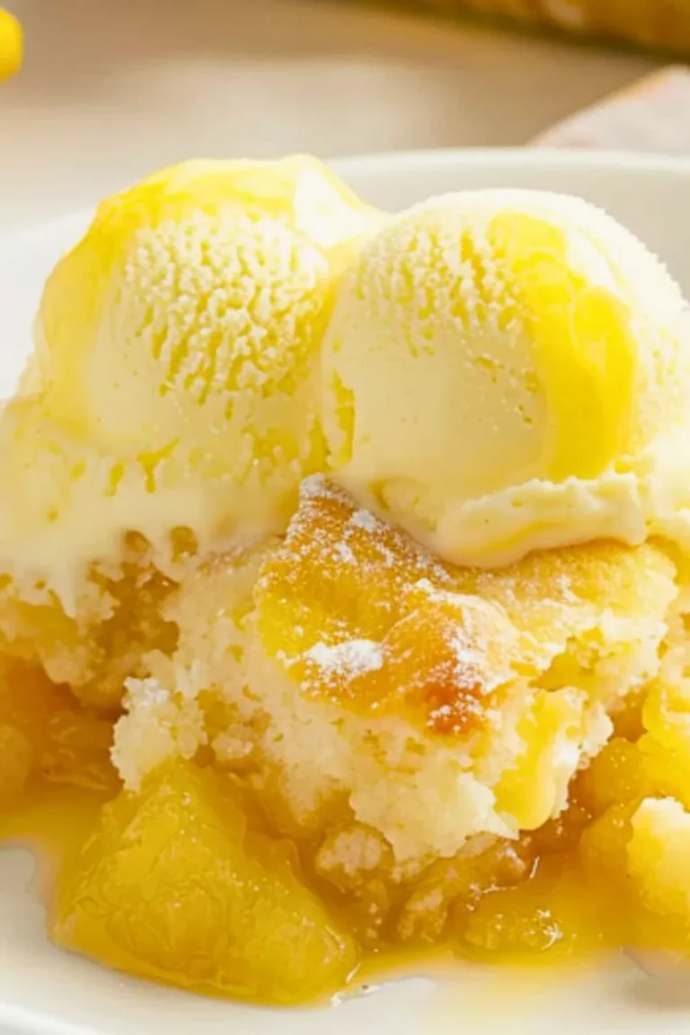 Lemon Cream Cheese Dump Cake Photo