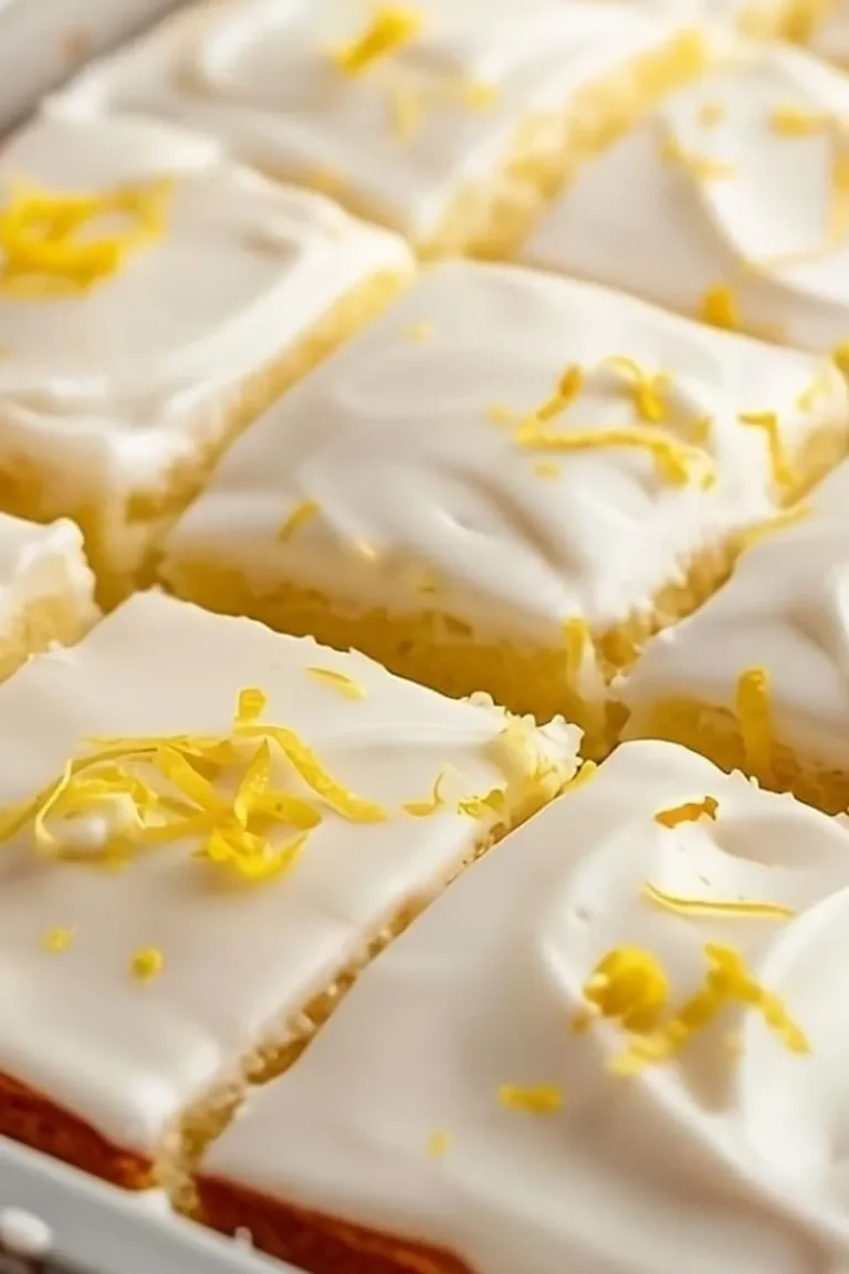 Lemon Sheet Cake Photo