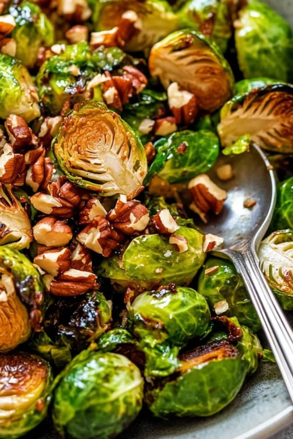 Maple-Roasted Brussels Sprouts Photo