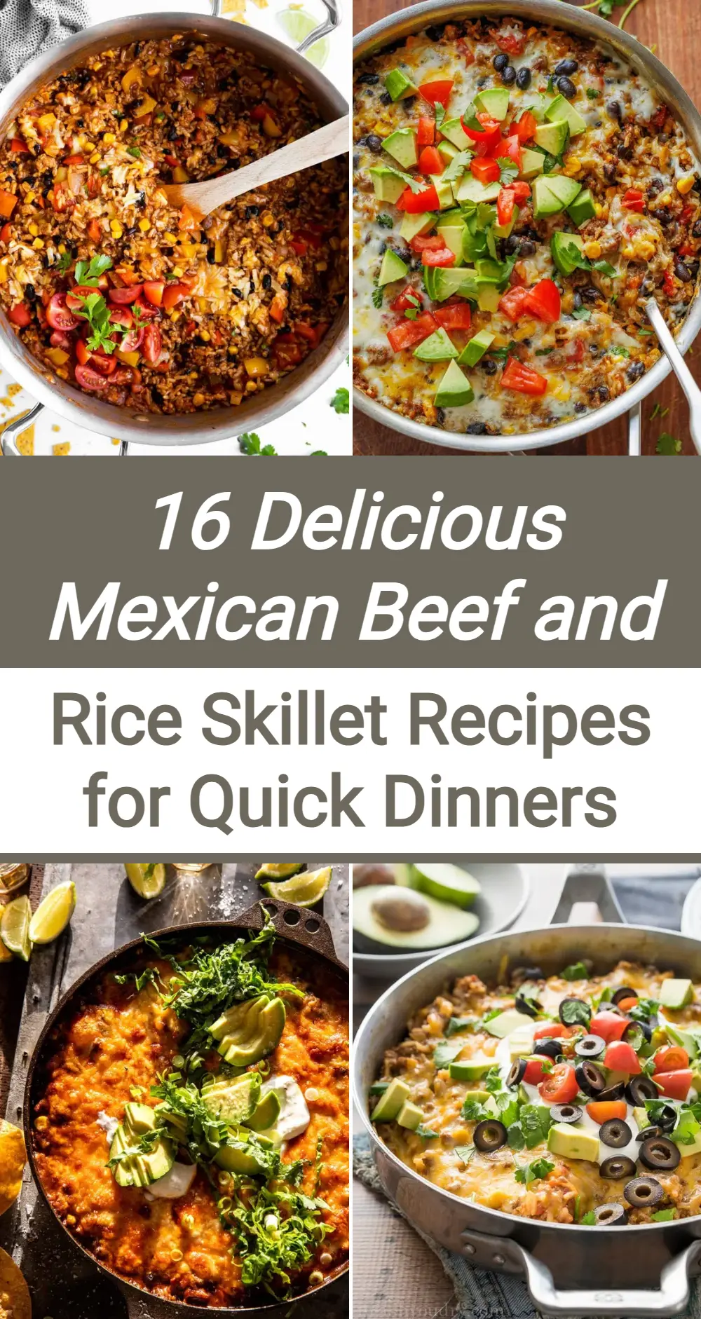 Photo of Mexican Beef and Rice Skillet