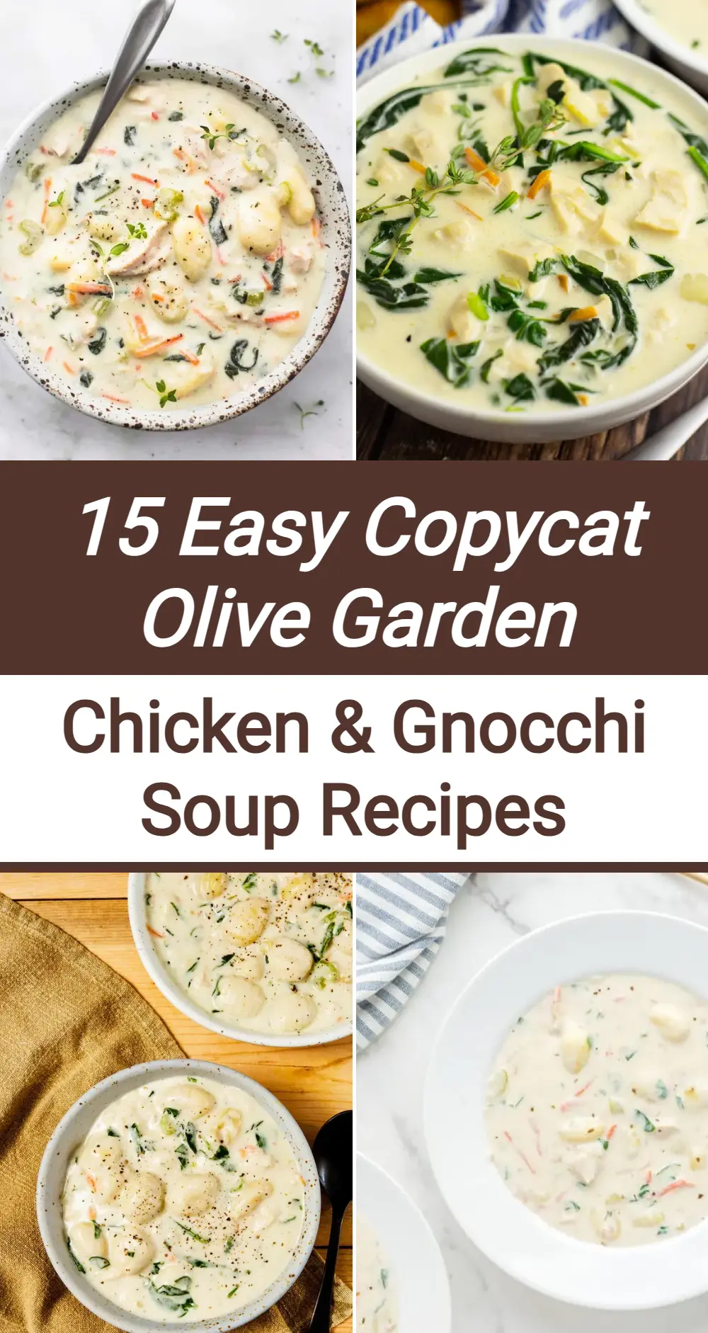 Photo of Olive Garden Chicken and Gnocchi Soup (Copycat)