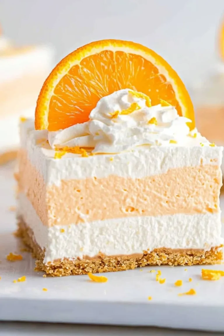 Orange Creamsicle Dream Bars Photo