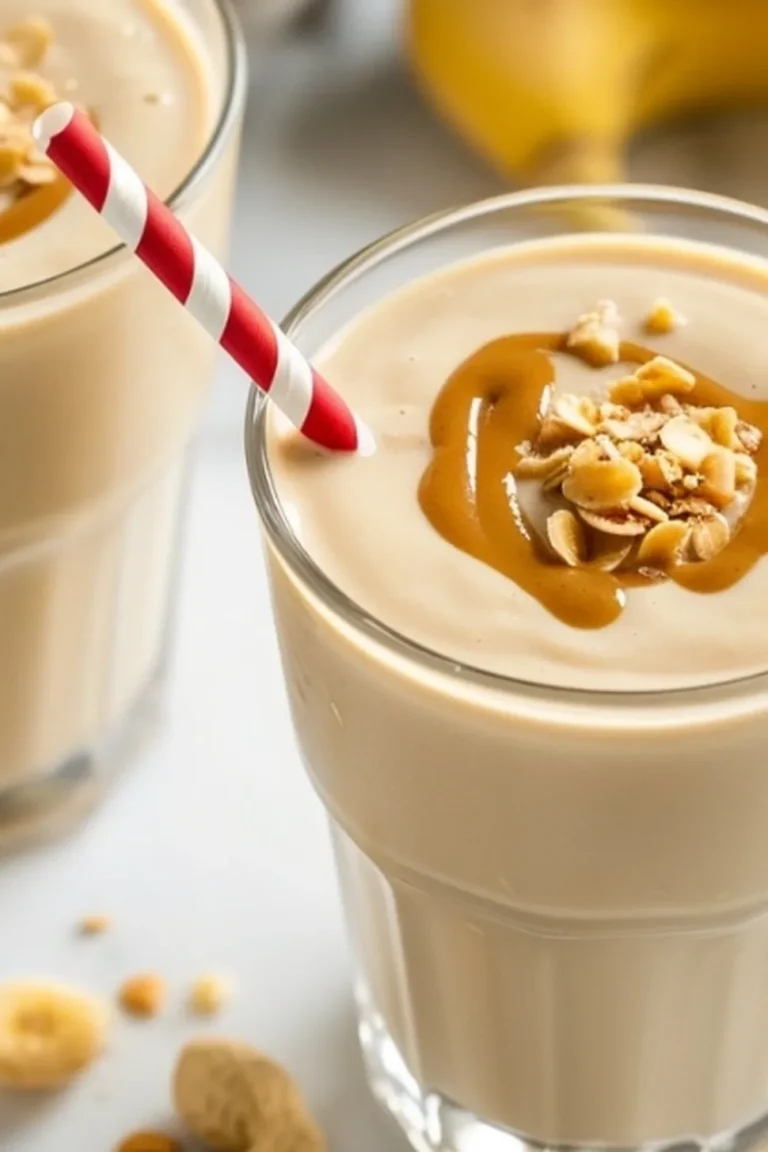 Peanut Butter Banana Smoothie Photo