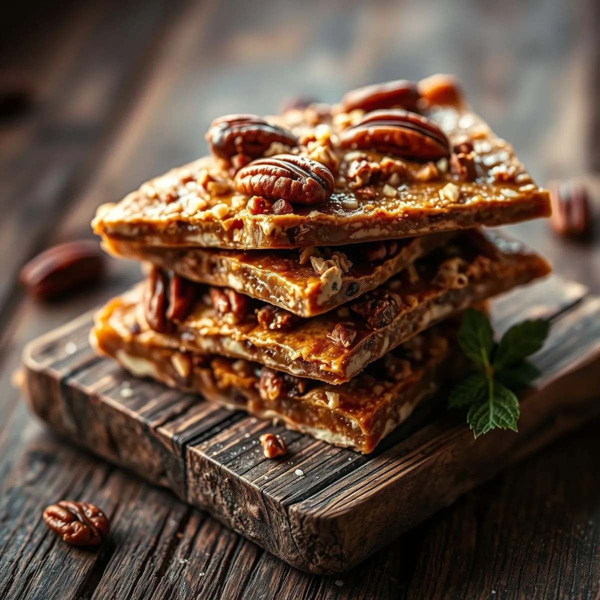 Pecan Pie Bark Photo