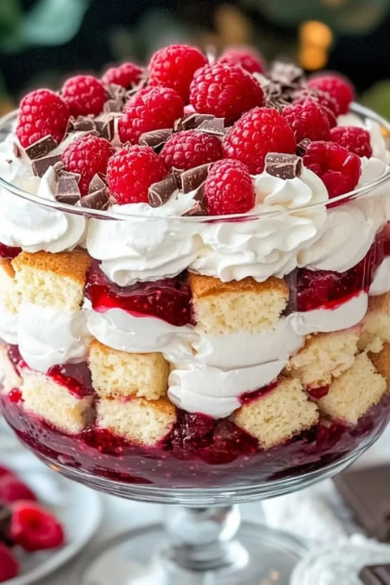 Raspberry Trifle Photo
