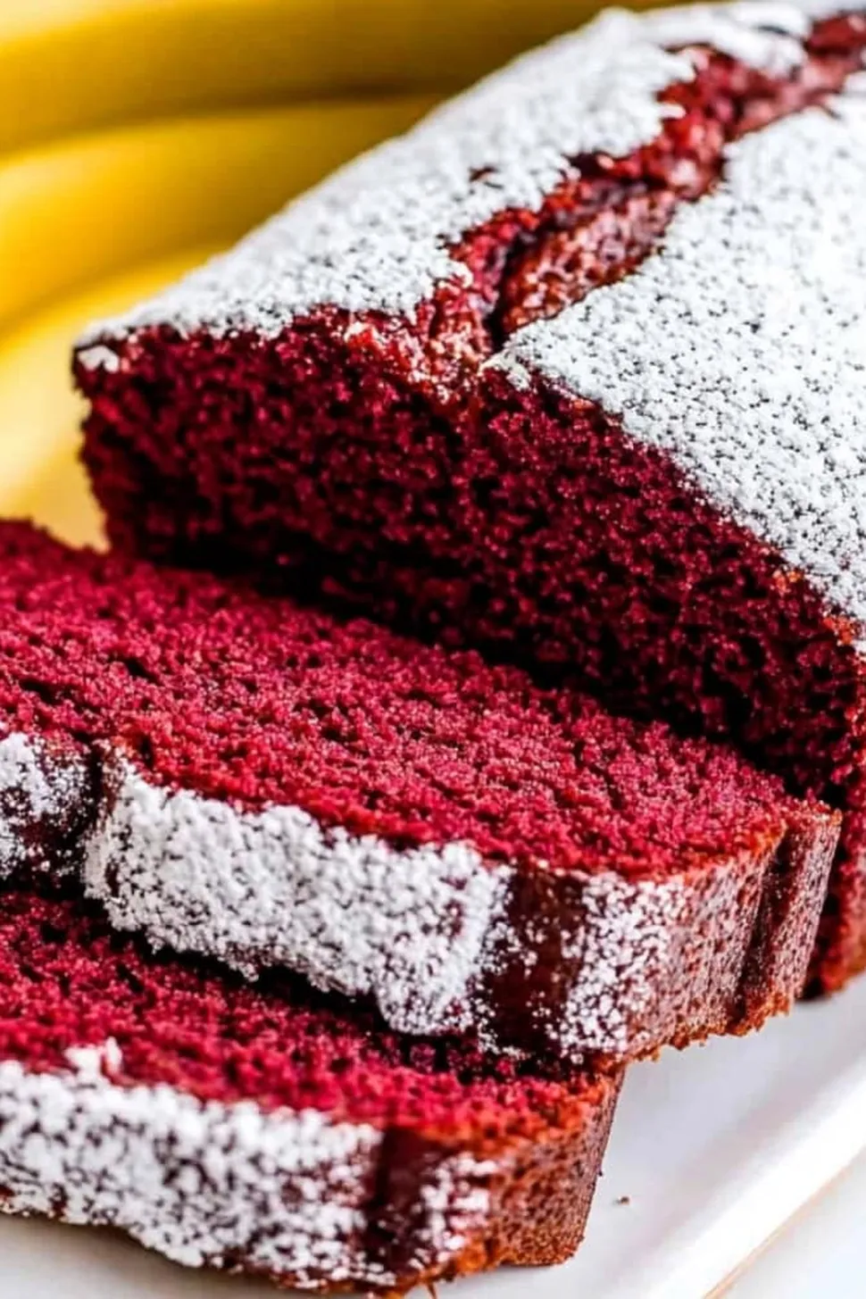 Red Velvet Banana Bread Photo
