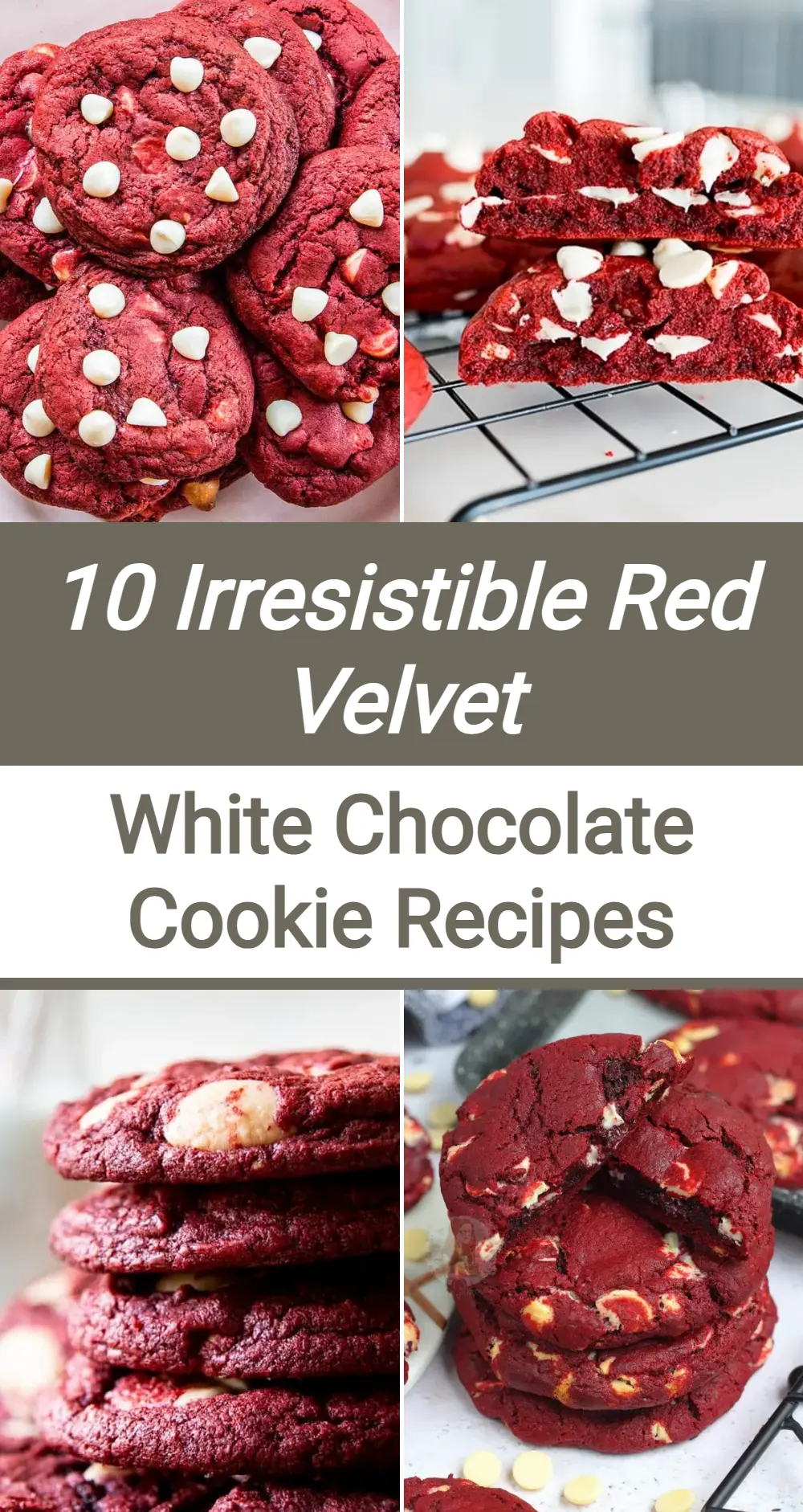 Photo of Red Velvet White Chocolate Chip Cookies